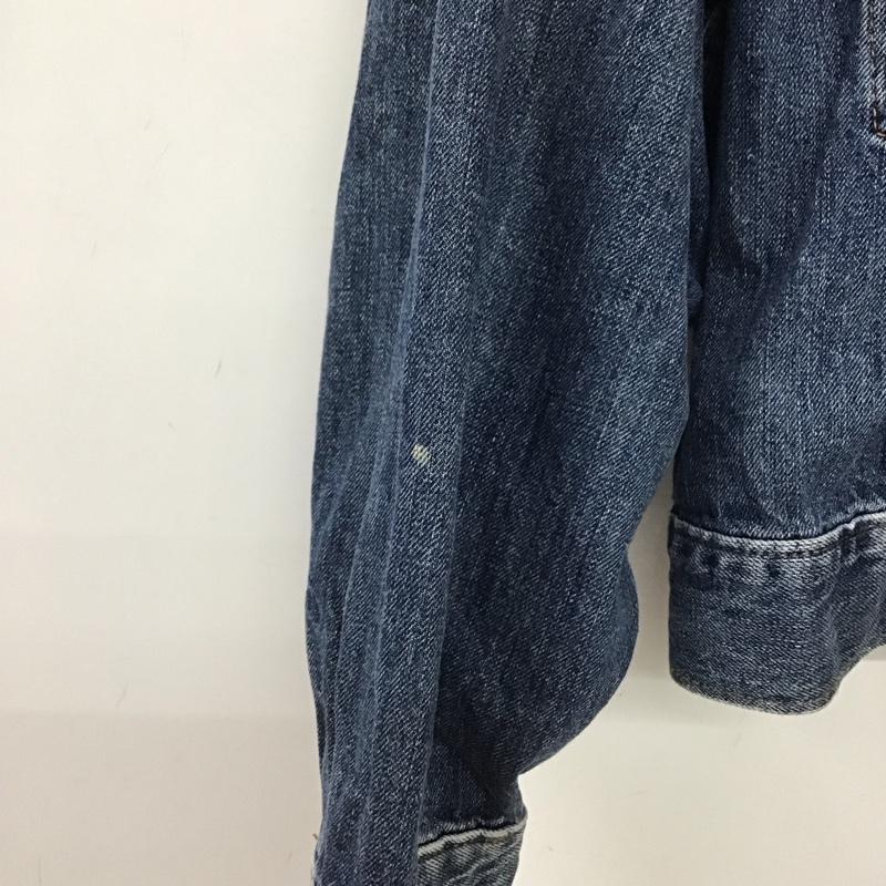 ギャップ GAP ジャケット、上着 ジャケット、ブレザー デニムジャケット Gジャン L 無地 インディゴ / インディゴ /  レディース USED 古着 中古 10149391