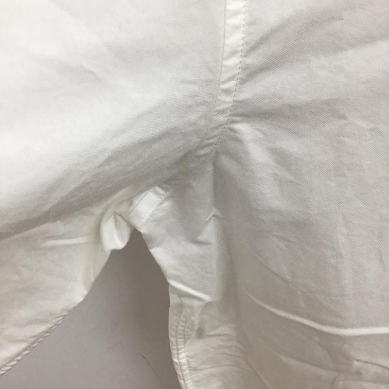 バーバリーロンドン Burberry London シャツ、ブラウス 長袖 長袖シャツ カジュアルシャツ カラーシャツ プリントシャツ L ロゴ、文字 白 / ホワイト /  メンズ USED 古着 中古 10111094