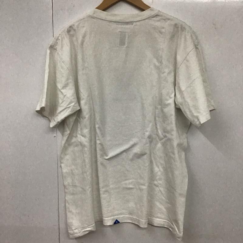 リベレイダース Liberaiders Tシャツ 半袖 半袖カットソー プリントTシャツ クルーネックカットソー L プリント 白 / ホワイト /  メンズ USED 古着 中古 10131248