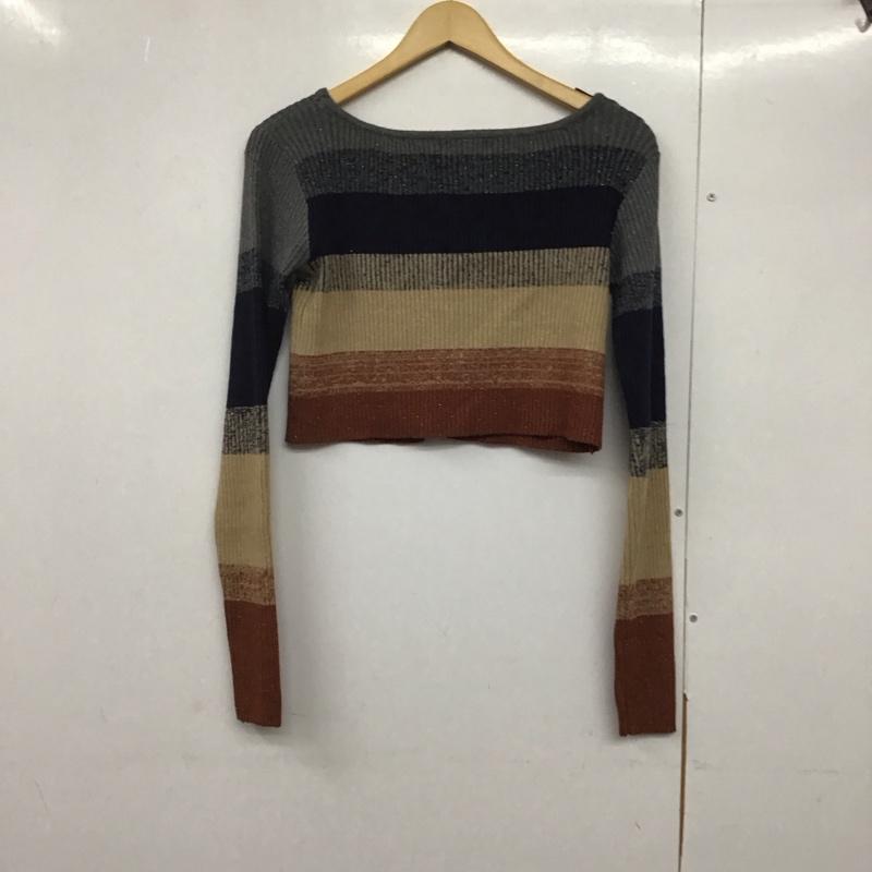 エヴリス EVRIS カーディガン 長袖 FREE  マルチカラー / マルチカラー /  レディース USED 古着 中古 10141742