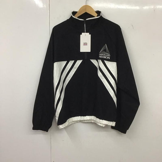 ジャバ Java トレーナー 長袖 JV1010307 ハーフ ジップ プルオーバー M ロゴ、文字 黒 / ブラック /  レディース USED 古着 中古 10140345