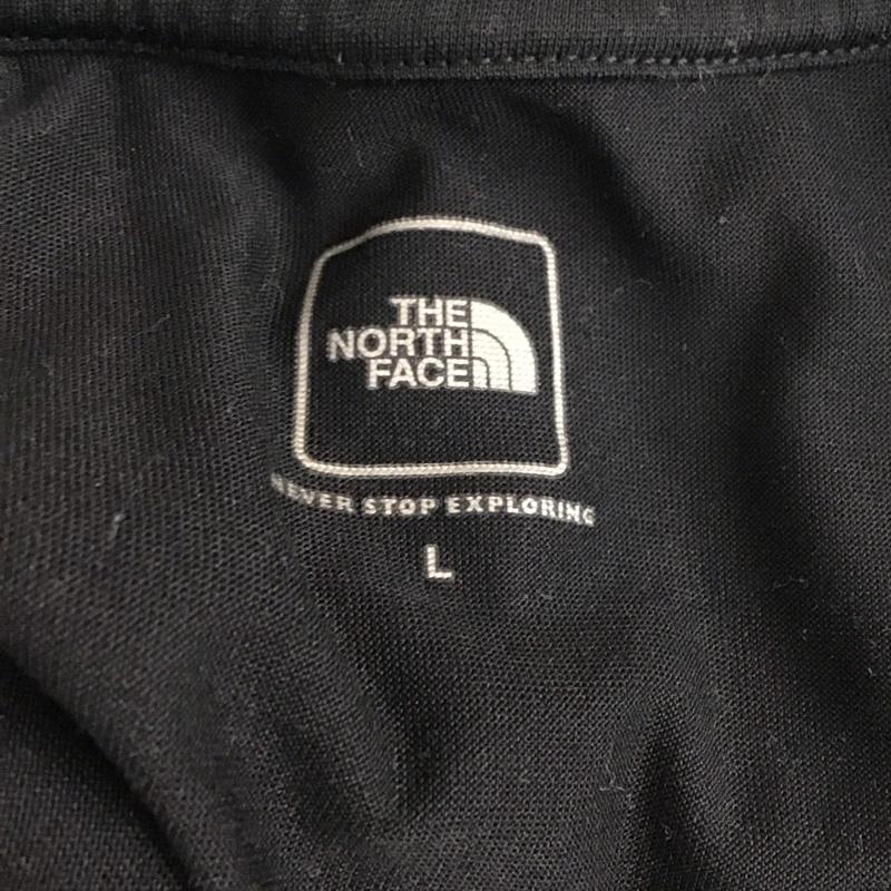 ザノースフェイス THE NORTH FACE Tシャツ 長袖 NT81632 アウトドア ロンT L プリント 黒 / ブラック /  メンズ USED 古着 中古 10115602