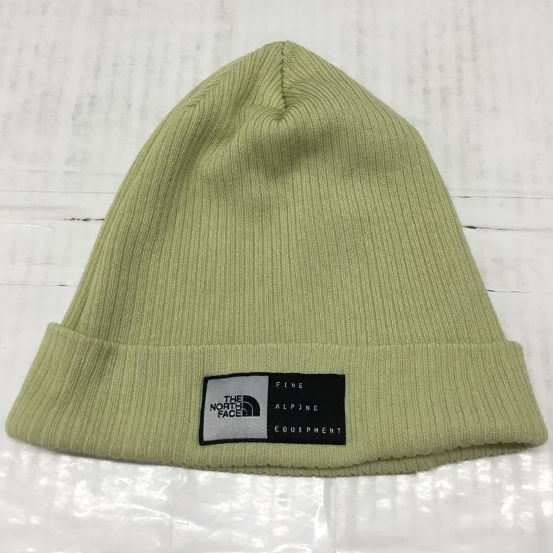 ザノースフェイス THE NORTH FACE 帽子 ニット帽 NN02079 アクティブサマービーニー FREE ロゴ、文字 薄緑 / ライトグリーン /  メンズ USED 古着 中古 10114726