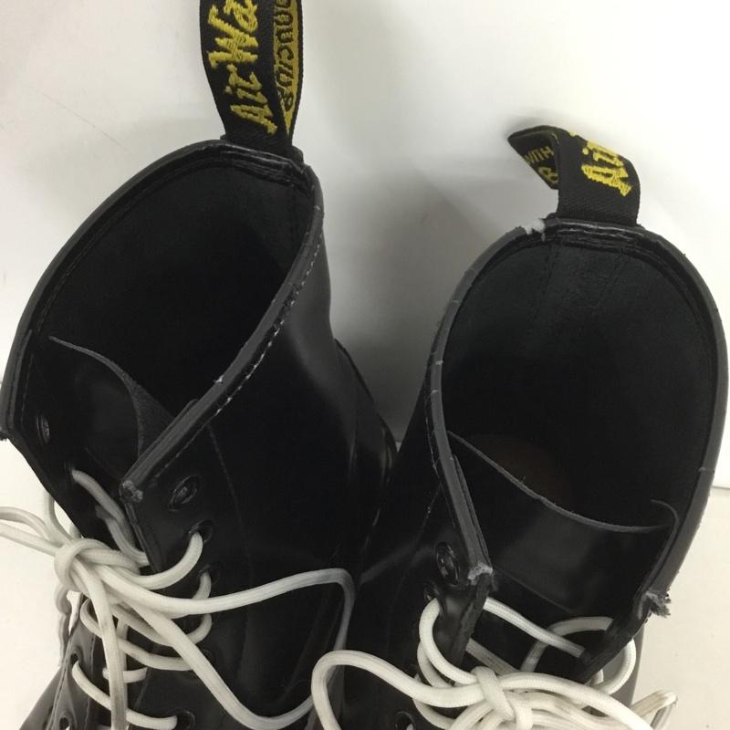 ドクターマーチン Dr.Martens ブーツ 一般 8ホール UK10 無地 黒 / ブラック /  メンズ USED 古着 中古 10142089