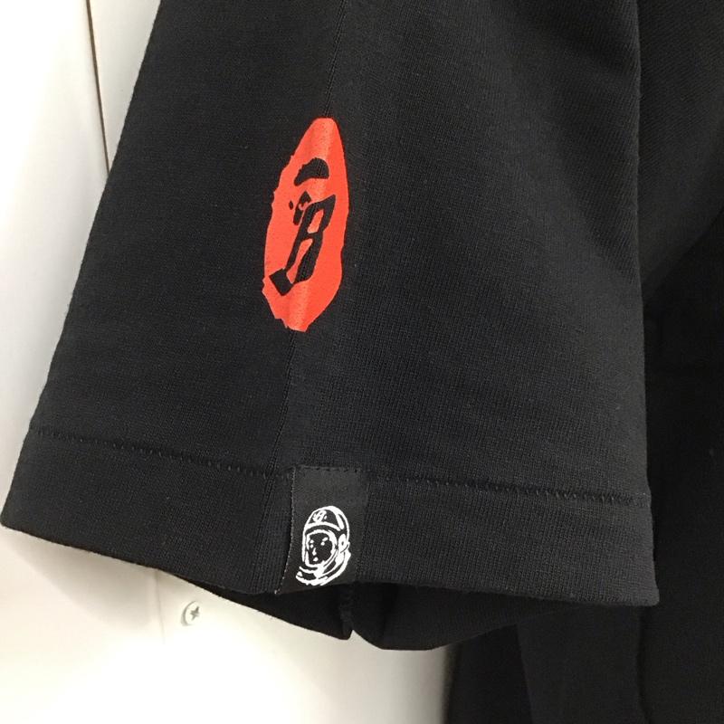 ベイプ BAPE Tシャツ 半袖 半袖カットソー プリントTシャツ クルーネックカットソー BBC L プリント 黒 / ブラック /  メンズ USED 古着 中古 10111945