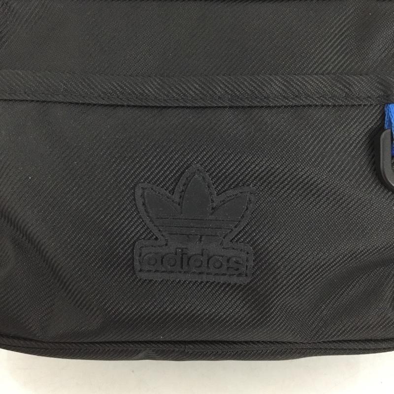 アディダス adidas ウエストバッグ ウエストバッグ ロゴ、文字 黒 / ブラック /  メンズ USED 古着 中古 10148457