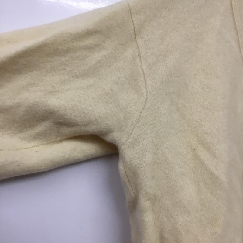 ポロバイラルフローレン Polo by RALPH LAUREN カーディガン 長袖 Vネック ウール 170 ワンポイント 黄 / イエロー /  メンズ USED 古着 中古 10150775
