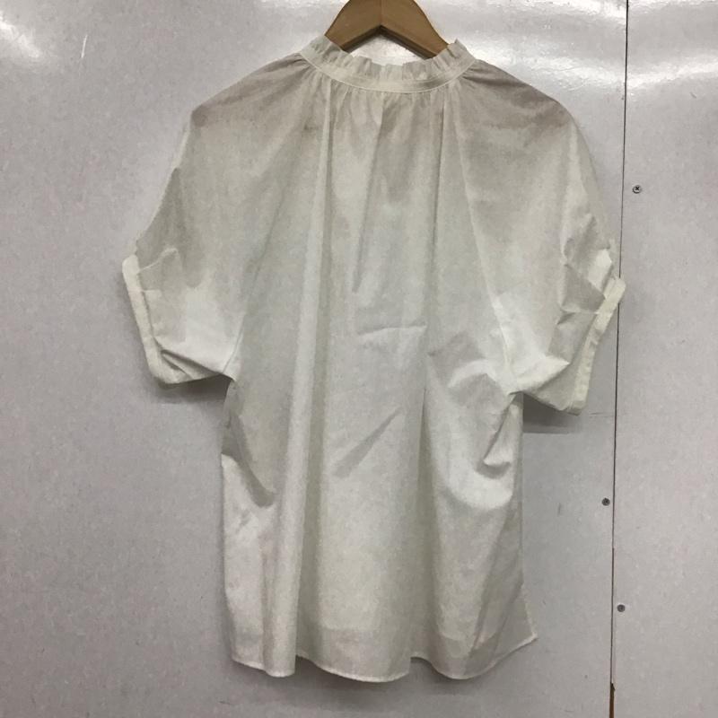 ボールジィ BALLSEY シャツ、ブラウス 半袖 36 無地 白 / ホワイト /  レディース USED 古着 中古 10144243