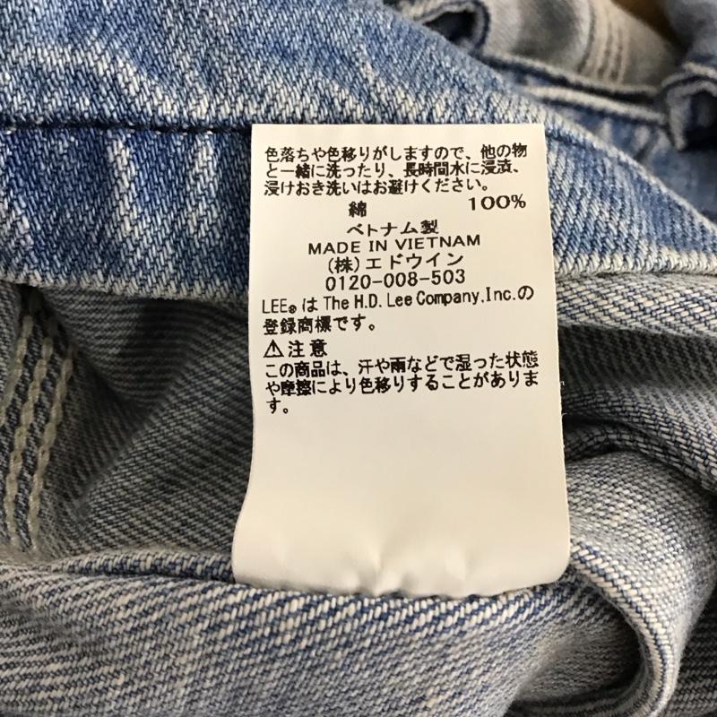 リー Lee ベスト ベスト FREE 無地 水色 / ライトブルー /  レディース USED 古着 中古 10150457
