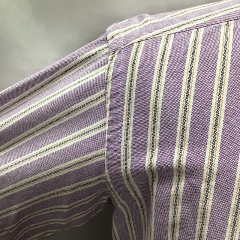 ラルフローレン RALPHLAUREN シャツ、ブラウス 長袖 ボタンダウンシャツ M ストライプ マルチカラー / マルチカラー /  メンズ USED 古着 中古 10122051