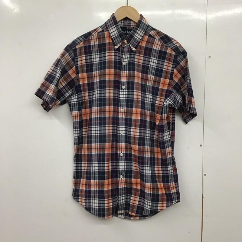 ラルフローレン RALPHLAUREN シャツ、ブラウス 半袖 半袖シャツ チェックシャツ カラーシャツ ボタンダウンシャツ M チェック マルチカラー / マルチカラー /  メンズ USED 古着 中古 10150619