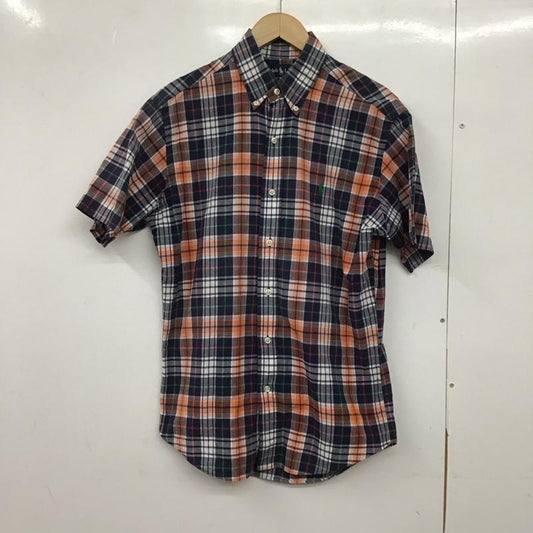 ラルフローレン RALPHLAUREN シャツ、ブラウス 半袖 半袖シャツ チェックシャツ カラーシャツ ボタンダウンシャツ M チェック マルチカラー / マルチカラー /  メンズ USED 古着 中古 10150619