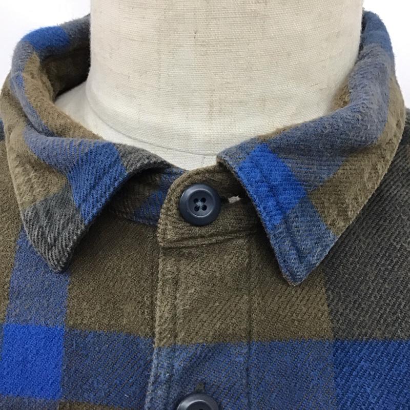 パタゴニア patagonia シャツ、ブラウス 長袖 長袖シャツ カラーシャツ ポケットシャツ 長袖カットソー チェックシャツ L チェック マルチカラー / マルチカラー /  メンズ USED 古着 中古 10124538