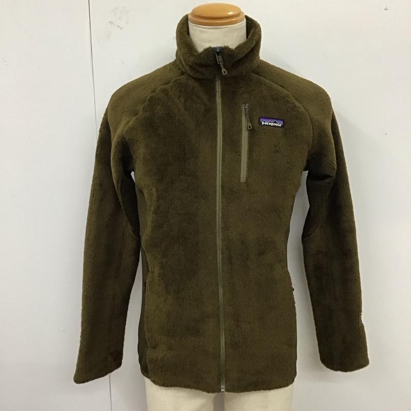 パタゴニア patagonia ジャケット、上着 ジャケット、ブレザー 25139fa18 フリースジャケット 長袖ジップアップジャケット S ロゴ、文字 カーキ / カーキ /  メンズ USED 古着 中古 10121456