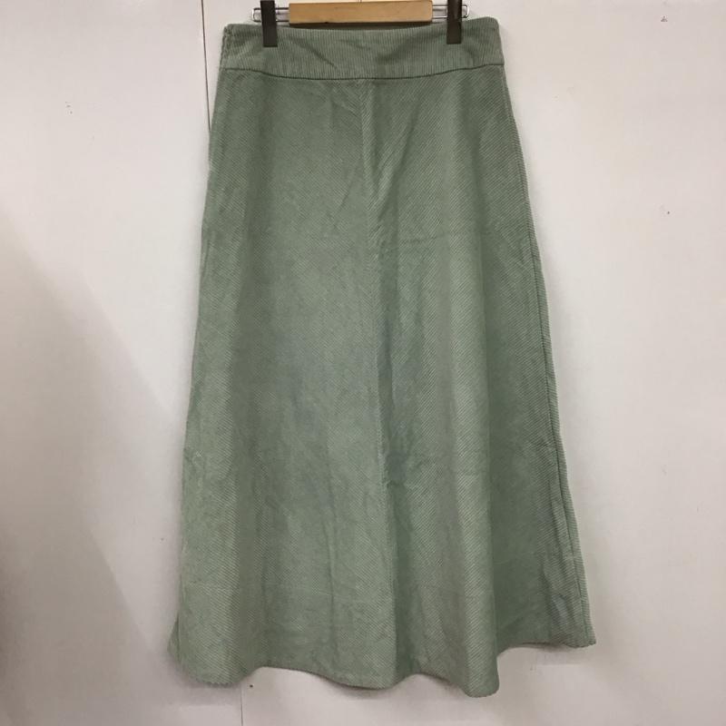 フリークスストア FREAK S STORE スカート ロングスカート M 無地 水色 / ライトブルー /  レディース USED 古着 中古 10121566