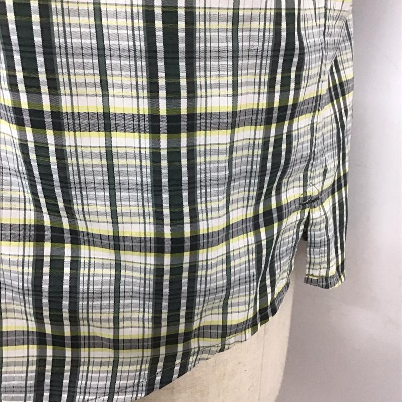 サロモン SALOMON シャツ、ブラウス 半袖 半袖シャツ カラーシャツ 半袖カットソー チェックシャツ S チェック マルチカラー / マルチカラー /  メンズ USED 古着 中古 10112818