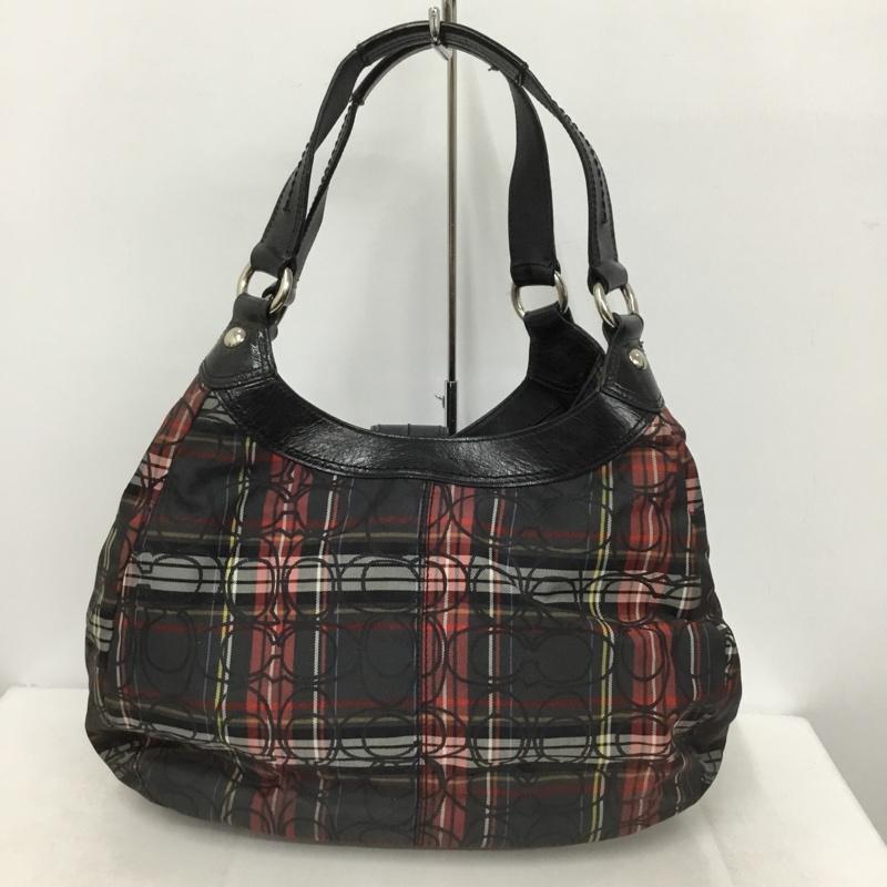 コーチ COACH ハンドバッグ ハンドバッグ F15487 ソーホー シグネチャー 総柄 マルチカラー / マルチカラー /  レディース USED 古着 中古 10148460
