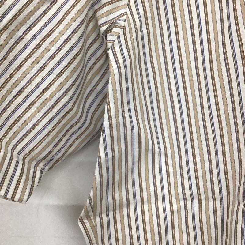 バーバリーロンドン Burberry London シャツ、ブラウス 半袖 半袖シャツ プリントシャツ ポケットシャツ ボタンダウンシャツ L ストライプ マルチカラー / マルチカラー /  メンズ USED 古着 中古 10139834