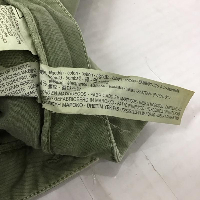 ザラ ZARA パンツ スラックス 40 無地 薄緑 / ライトグリーン /  レディース USED 古着 中古 10124422