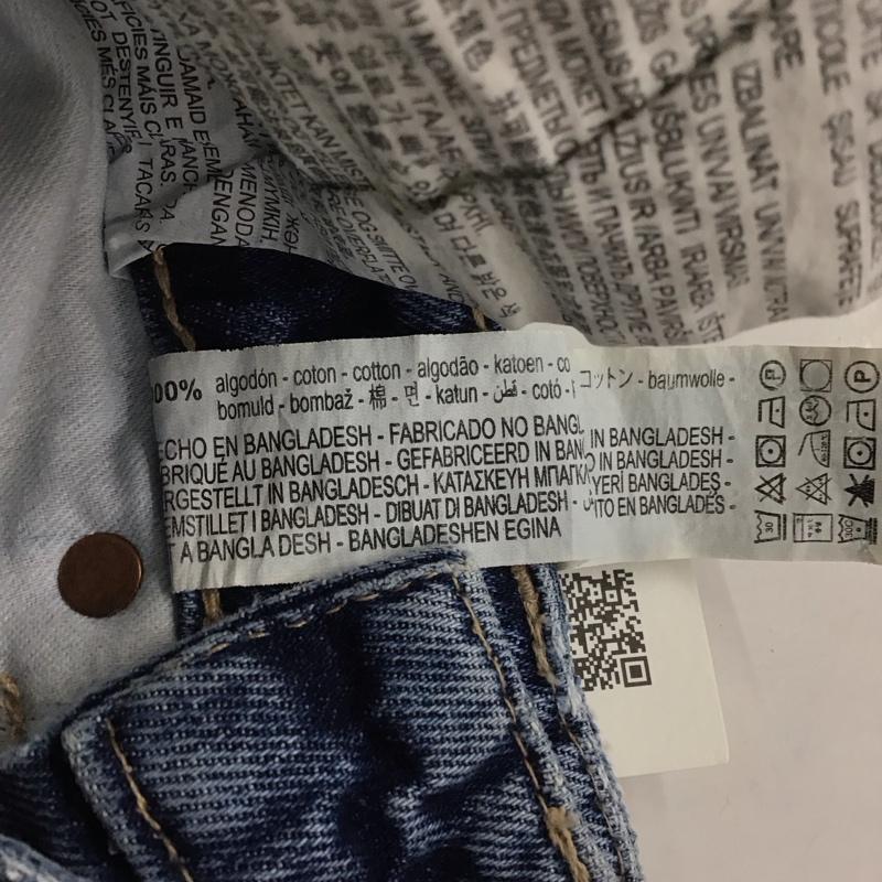 ザラ ZARA パンツ デニム、ジーンズ 4365 264 407 ストレート 無地 青 / ブルー /  レディース USED 古着 中古 10111532