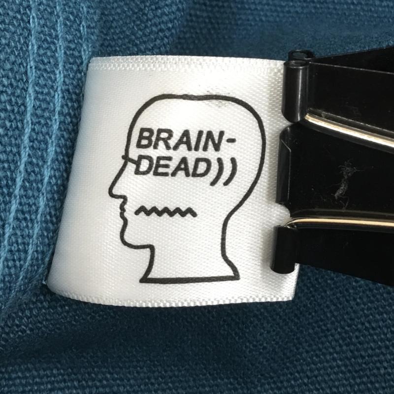 ブレインデット BRAIN DEAD パンツ ワークパンツ、ペインターパンツ S 無地 X ワンポイント 緑 / グリーン /  メンズ USED 古着 中古 10119970