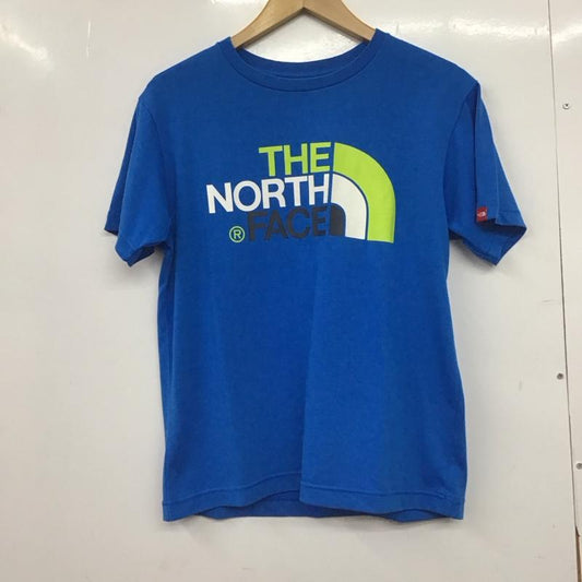 ザノースフェイス THE NORTH FACE Tシャツ 半袖 nt31621 ColorfulLogoTee 半袖カットソー プリントTシャツ S ロゴ、文字 青 / ブルー /  メンズ USED 古着 中古 10148951