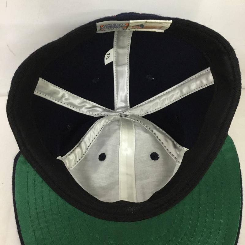 シュプリーム Supreme 帽子 キャップ EBBTS FIELD Sロゴ ロゴ、文字 紺 / ネイビー /  メンズ USED 古着 中古 10130030