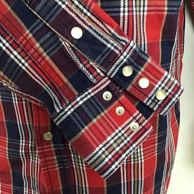リーバイス Levi s シャツ、ブラウス 長袖 L チェック マルチカラー / マルチカラー /  メンズ USED 古着 中古 10123359