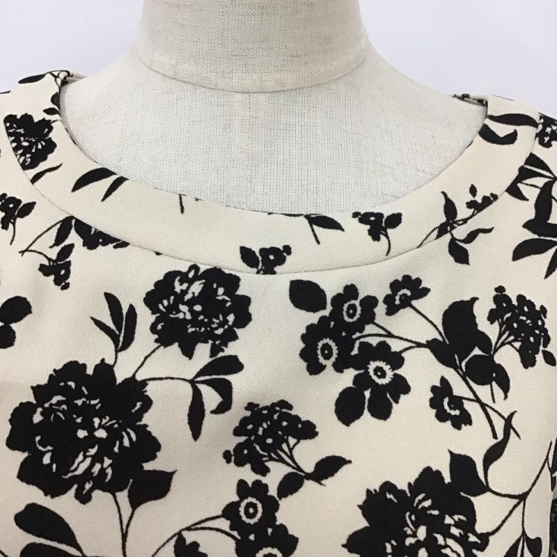 ナチュラルビューティーベーシック NATURAL BEAUTY BASIC ワンピース ひざ丈スカート M 総柄 マルチカラー / マルチカラー /  レディース USED 古着 中古 10110339