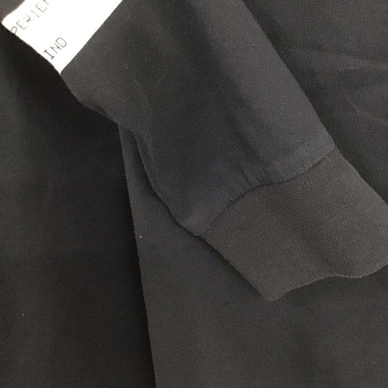 ディーゼル DIESEL カットソー 長袖 長袖カットソー プリントカットソー クルーネック L プリント 黒 / ブラック /  メンズ USED 古着 中古 10132370