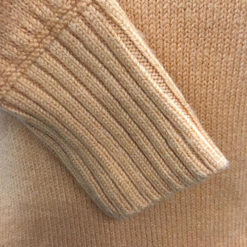 アンタイトル UNTITLED ニット、セーター 長袖 タートルネック 2 無地 橙 / オレンジ /  レディース USED 古着 中古 10118036