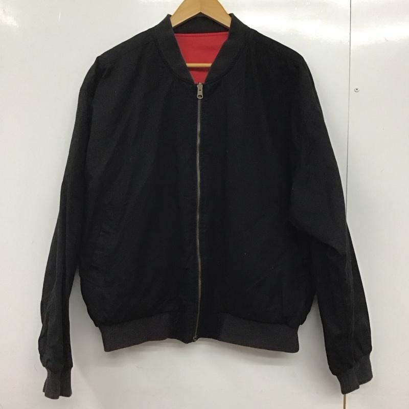 古着 USED ジャケット、上着 ジャンパー、ブルゾン Marlboro M 無地 黒 / ブラック / X 赤 / レッド /  メンズ USED 古着 中古 10145643