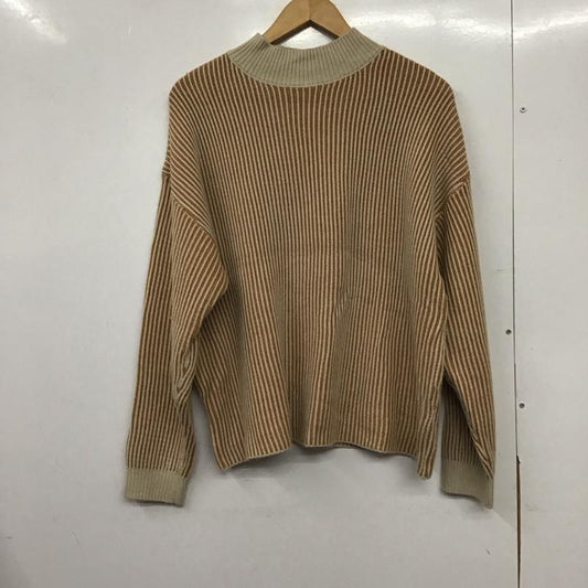 ローリーズファーム LOWRYS FARM ニット、セーター 長袖 長袖ニットカットソー クルーネック セーター FREE ストライプ マルチカラー / マルチカラー /  レディース USED 古着 中古 10145477