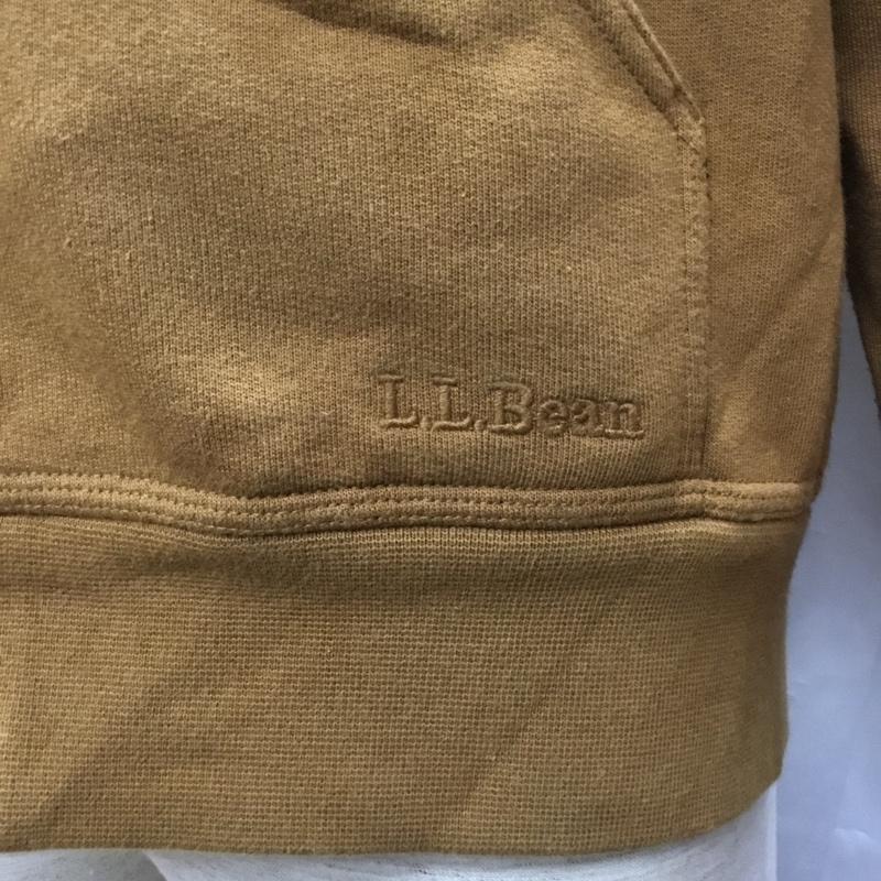 エルエルビーン L.L.Bean パーカー 長袖 ジップアップパーカー スウェットパーカー 長袖パーカー M 無地 茶 / ブラウン /  メンズ USED 古着 中古 10110996