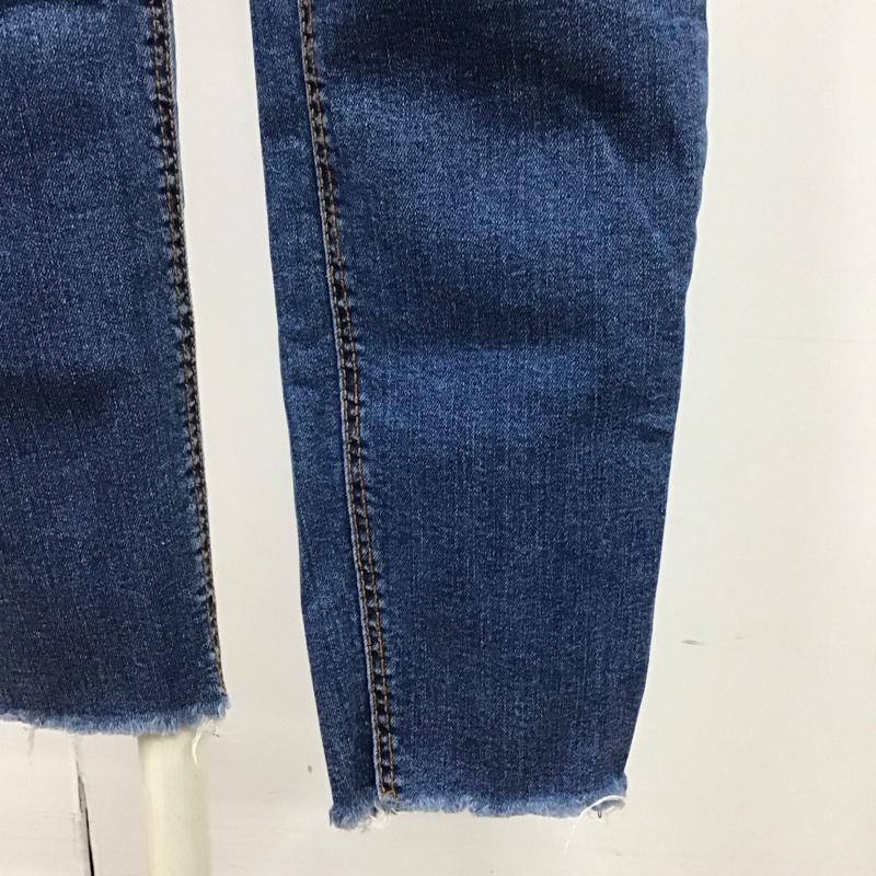 ザラ ZARA パンツ デニム、ジーンズ デニムパンツ スリムパンツ ストレッチパンツ ジーンズ 36 無地 インディゴ / インディゴ /  レディース USED 古着 中古 10122408