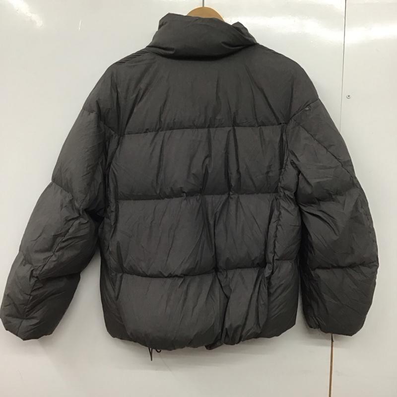 ユニクロ UNIQLO ジャケット、上着 ダウンジャケット 211-461276 パウダーソフトダウンジャケット L 無地 灰 / グレー /  レディース USED 古着 中古 10146649