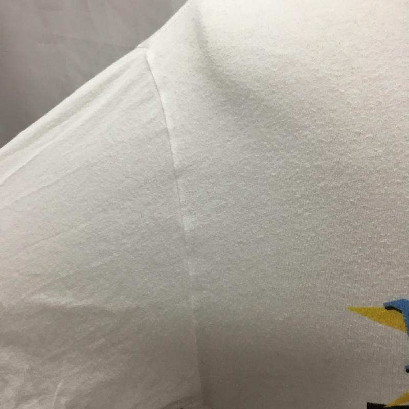 ヒステリックグラマー HYSTERIC GLAMOUR Tシャツ 半袖 半袖カットソー プリントTシャツ クルーネックカットソー L プリント マルチカラー / マルチカラー /  メンズ USED 古着 中古 10118642