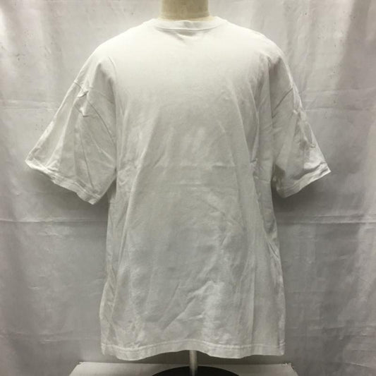 ニューエラ NEW ERA Tシャツ 半袖 半袖カットソー プリントTシャツ クルーネックカットソー XL ロゴ、文字 白 / ホワイト /  メンズ USED 古着 中古 10106481