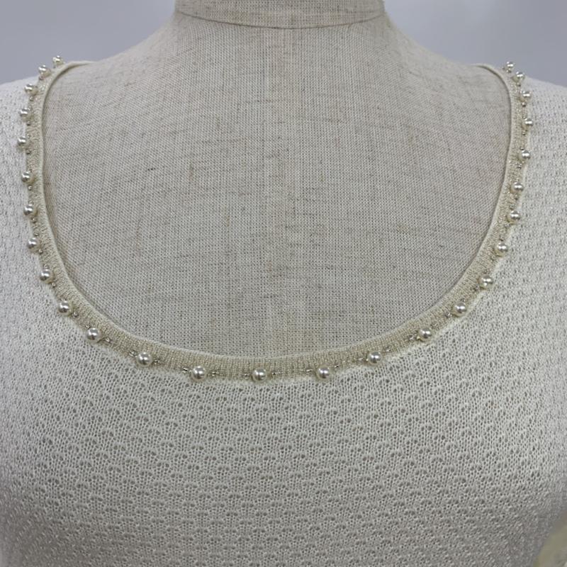 ロペピクニック ROPE  PICNIC カットソー 長袖 38 無地 白 / ホワイト /  レディース USED 古着 中古 10042285