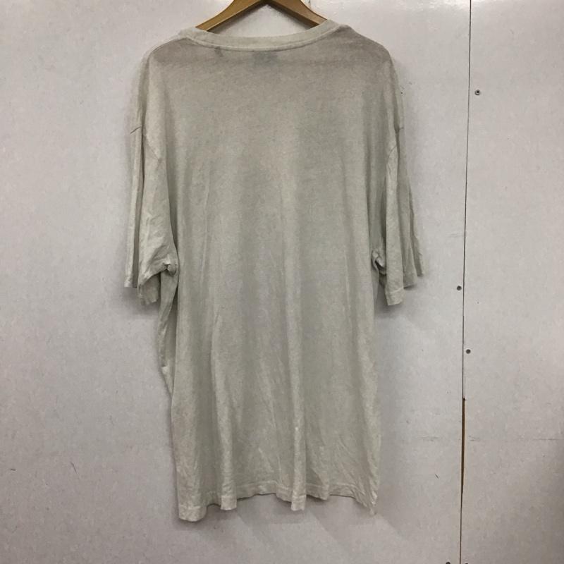 ディーゼル DIESEL Tシャツ 半袖 3L プリント X ロゴ、文字 白 / ホワイト /  メンズ USED 古着 中古 10134827
