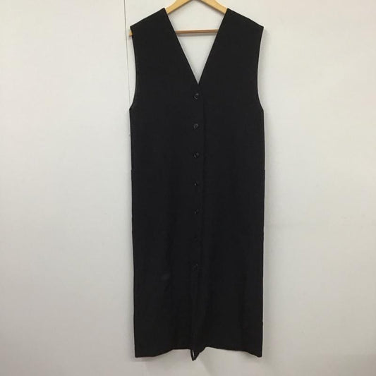 アダムエロペ ADAM ET ROPE  ワンピース ロングスカート FREE 無地 黒 / ブラック /  レディース USED 古着 中古 10130548