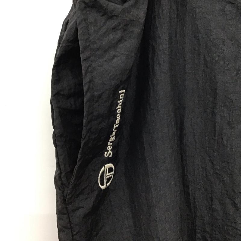 セルジオタッキーニ SERGIO TACCHINI ボトムス ボトムス シャカシャカパンツ トレーニングパンツ ロゴ、文字 黒 / ブラック /  メンズ USED 古着 中古 10116811