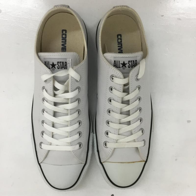 コンバース CONVERSE スニーカー スニーカー LEA ALL STAR OX 1B905 WHITE 29.0cm 無地 白 / ホワイト /  メンズ USED 古着 中古 10110122