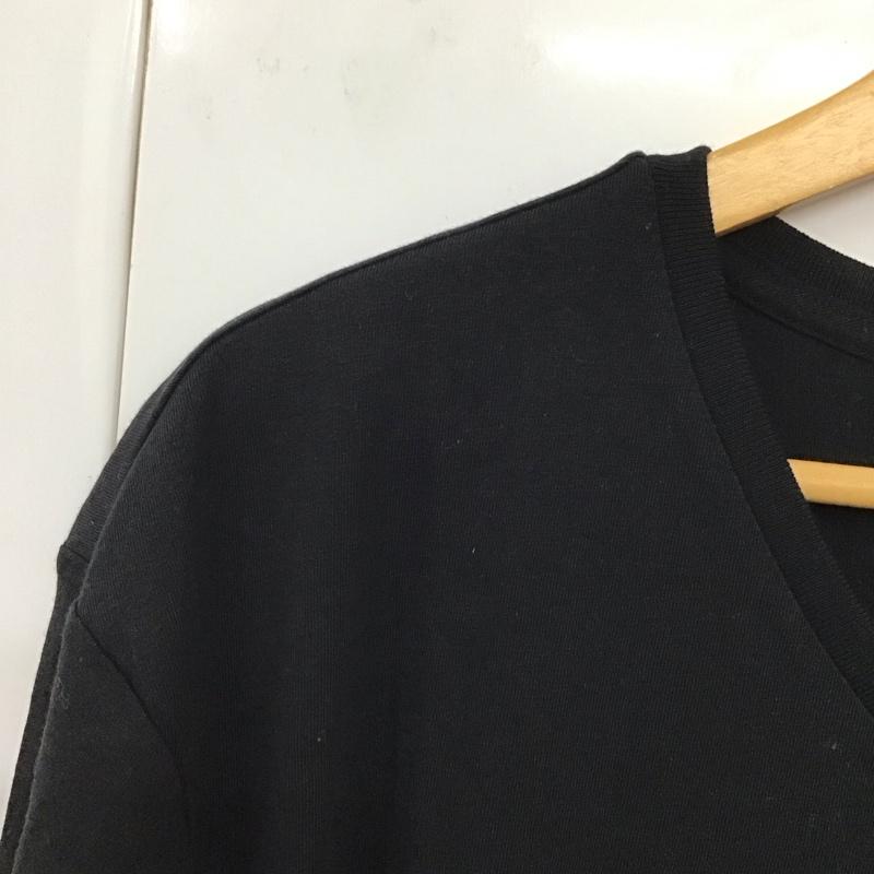 ポロラルフローレン POLO RALPH LAUREN Tシャツ 半袖 半袖カットソー プリントTシャツ Vネックカットソー XL ロゴ、文字 黒 / ブラック /  メンズ USED 古着 中古 10130687