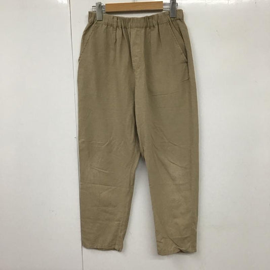 スタディオクリップ studio CLIP パンツ スラックス テーパードパンツ S 無地 ベージュ / ベージュ /  レディース USED 古着 中古 10131921
