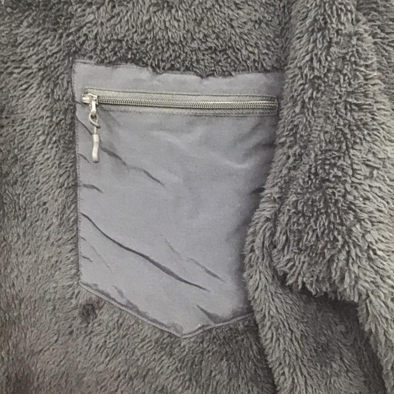 ユニクロ UNIQLO トレーナー 長袖 341-478157 フリースプルオーバー L 無地 黒 / ブラック /  メンズ USED 古着 中古 10134865