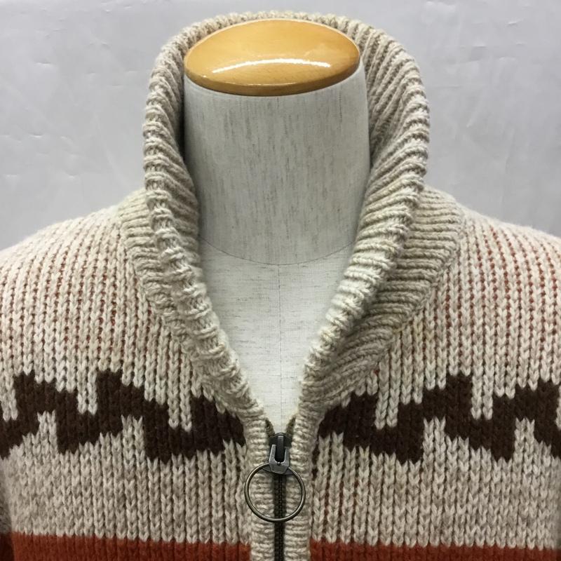 リーバイス Levi s ジャケット、上着 ジャケット、ブレザー ジップアップニットジャケット カラーニットジャケット アウター 古着 M プリント マルチカラー / マルチカラー /  メンズ USED 古着 中古 10108801