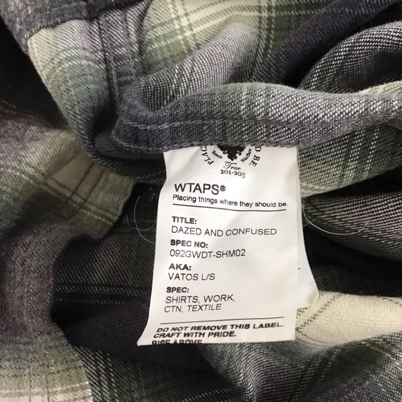ダブルタップス WTAPS シャツ、ブラウス 長袖 長袖シャツ チェックシャツ カラーシャツ チェック マルチカラー / マルチカラー /  メンズ USED 古着 中古 10146844