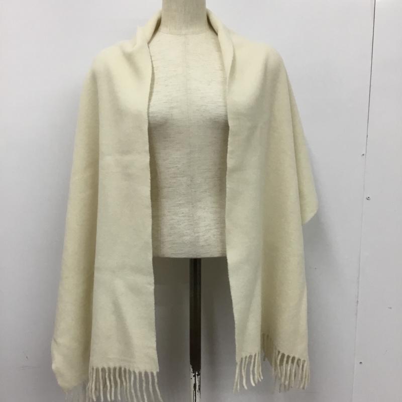 古着 USED マフラー マフラー toteme ウール 大判ストール 無地 オフホワイト / オフホワイト /  レディース USED 古着 中古 10143984