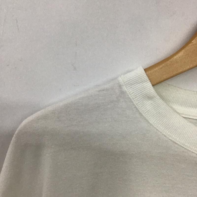 スタンダード カリフォルニア STANDARD CALIFORNIA Tシャツ 半袖 L 無地 X ロゴ、文字 X プリント 白 / ホワイト /  メンズ USED 古着 中古 10134816